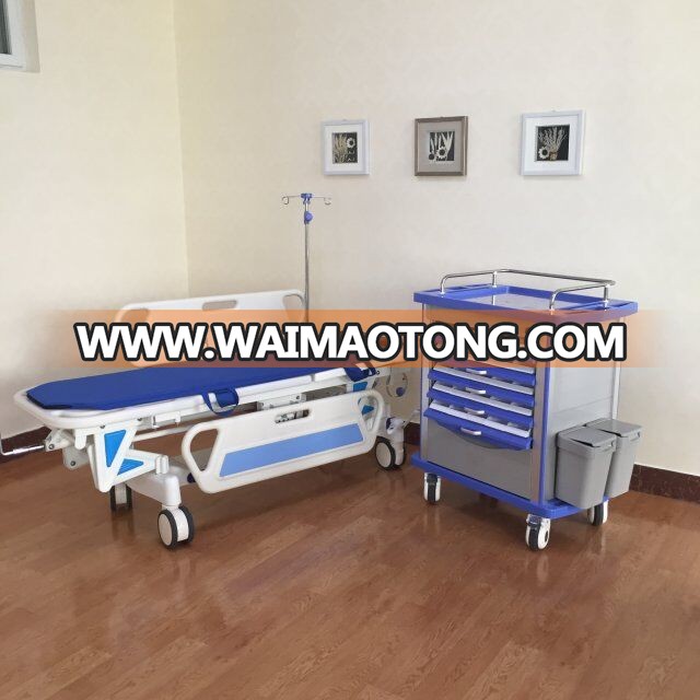 anti-rust nursing treatment durable hospital trolley